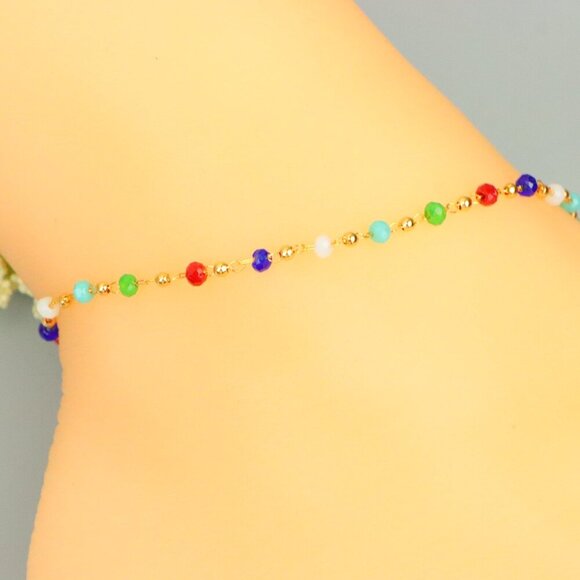 Handmade Anklet – A Stylish Choice for Women, Thoughtful Gift Idea, EVCH1493 - Picture 1 of 10
